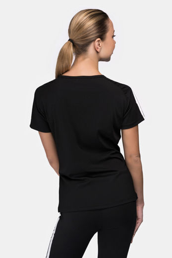 Εικόνα για Γυναικείο T-Shirt HALYARD LONSDALE Black 3
