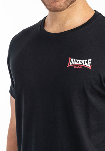 Εικόνα για DALE ΑΝΔΡΙΚΟ TSHIRT LONSDALE  BLACK 3