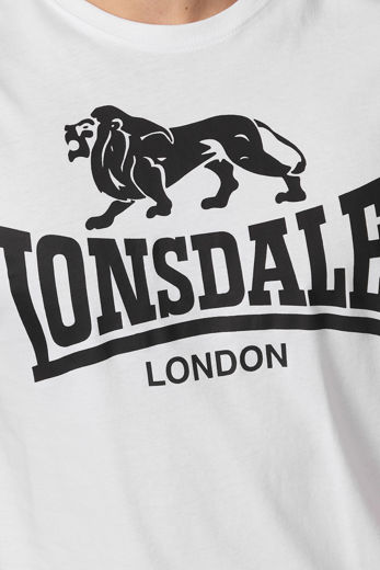 Εικόνα για ΑΝΔΡΙΚΟ T-SHIRT LONSDALE LOGO-WHITE 3