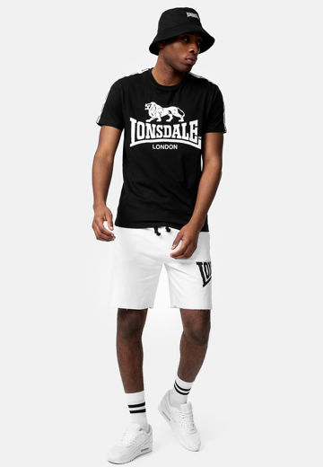 Εικόνα για ΑΝΔΡΙΚΟ T-SHIRT LONSDALE SHEVIOCK BLACK 1