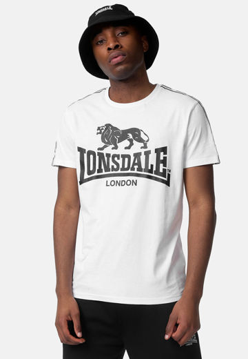 Εικόνα για ΑΝΔΡΙΚΟ T-SHIRT LONSDALE SHEVIOCK WHITE 1