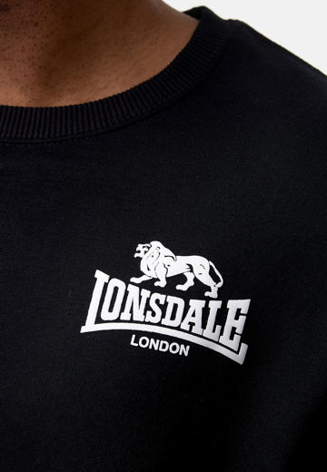 Εικόνα για Ανδρικό Φούτερ LONGRIDGE LONSDALE Black 1