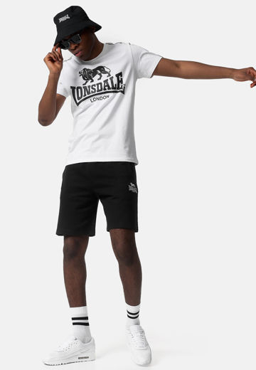 Εικόνα για ΑΝΔΡΙΚΗ ΒΕΡΜΟΥΔΑ LONSDALE DROMORE BLACK 4