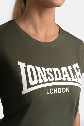 Εικόνα για Γυναικείο T-Shirt CARTMEL LONSDALE Khaki 2