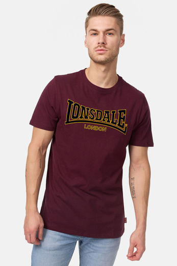 Εικόνα για ΑΝΔΡΙΚΟ T-SHIRT LONSDALE CLASSIC OXBLOOD 0