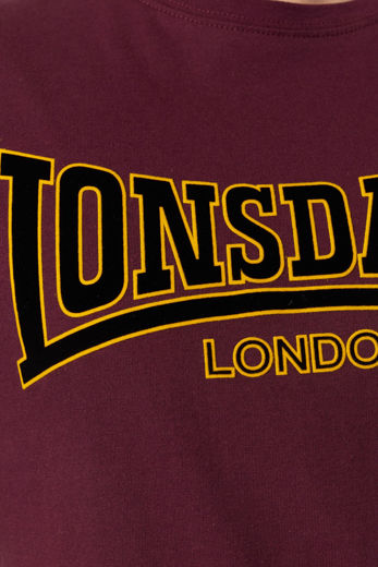 Εικόνα για ΑΝΔΡΙΚΟ T-SHIRT LONSDALE CLASSIC OXBLOOD 1