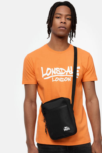 Εικόνα για ΑΝΔΡΙΚΟ ΤΣΑΝΤΑΚΙ ΩΜΟΥ LONSDALE POLEGATE BLACK 0