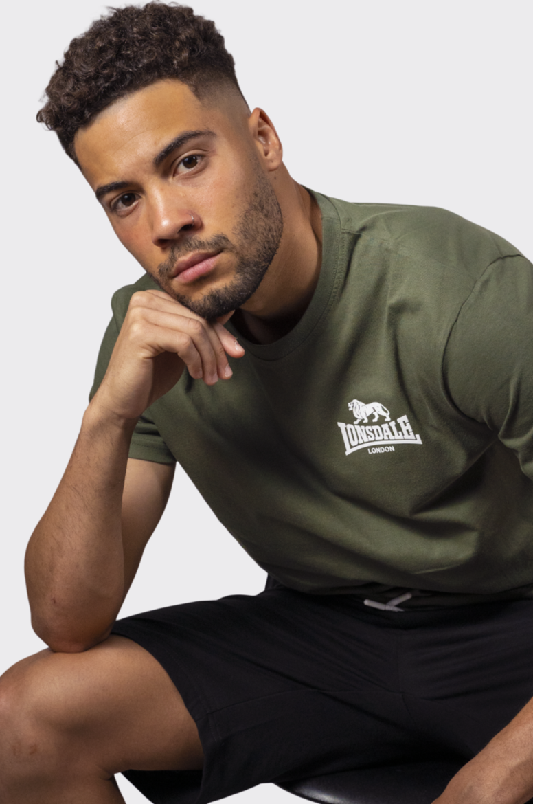 Εικόνα για ΑΝΔΡΙΚΟ TSHIRT LONSDALE BLAIRMORE KHAKI