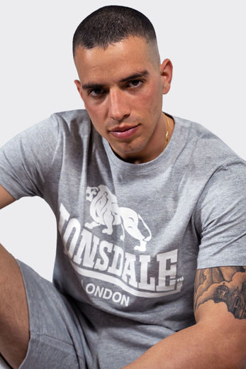 Εικόνα για ΑΝΔΡΙΚΟ TSHIRT LONSDALE KELSO GREY 0