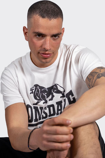 Εικόνα για ΑΝΔΡΙΚΟ TSHIRT LONSDALE KELSO WHITE 0
