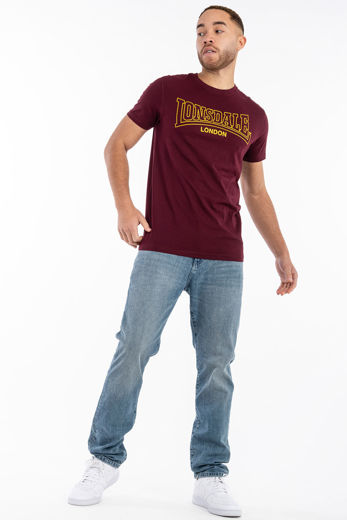 Picture of Ανδρικό T-Shirt BEANLEY LONSDALE Oxblood 0
