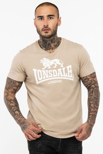 Εικόνα για Ανδρικό T-Shirt ST.ERNEY LONSDALE Beige 0