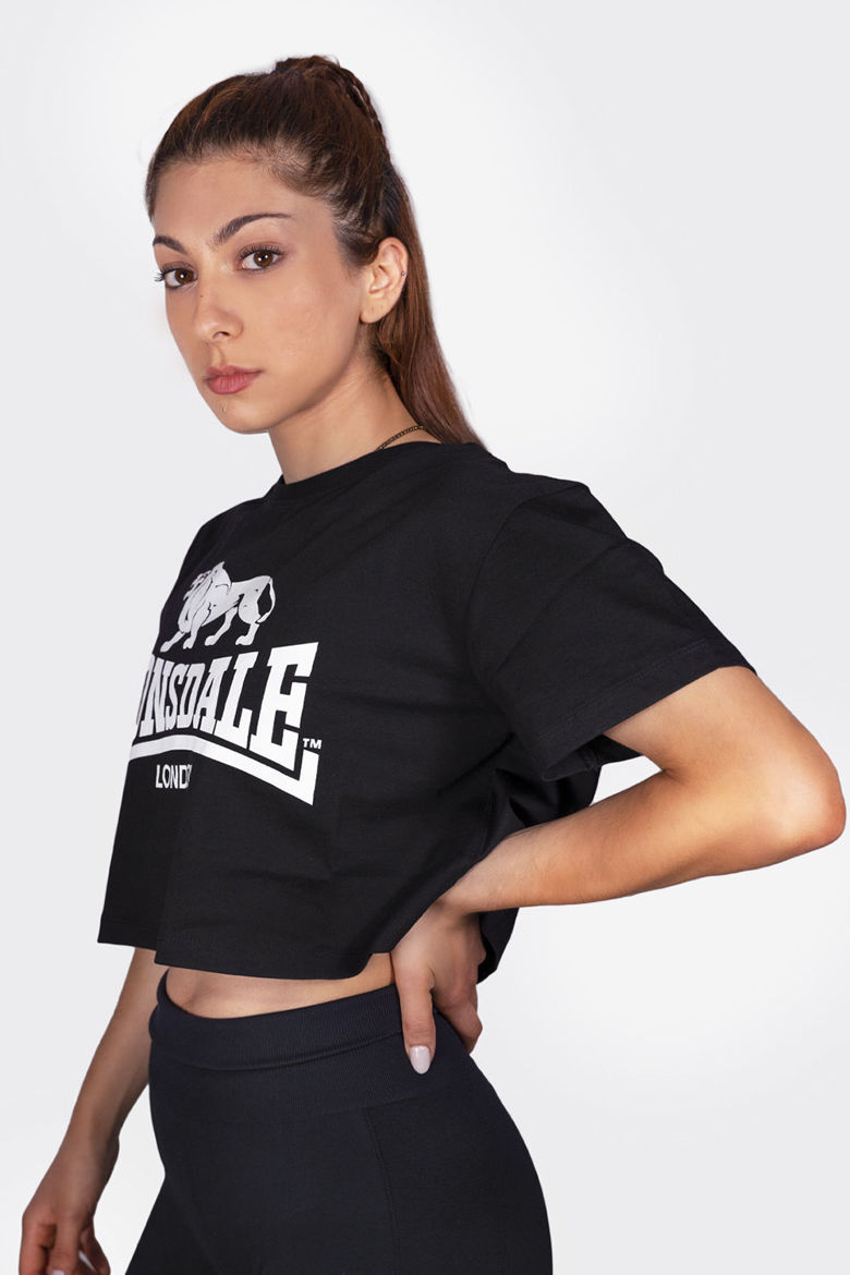 Εικόνα για Γυναικείο Crop Top GUTCH COMMON LONSDALE Black