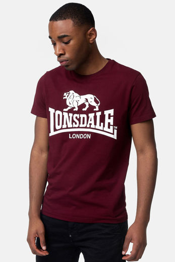 Εικόνα για ΑΝΔΡΙΚΟ TSHIRT LONSDALE KELSO OXBLOOD 0