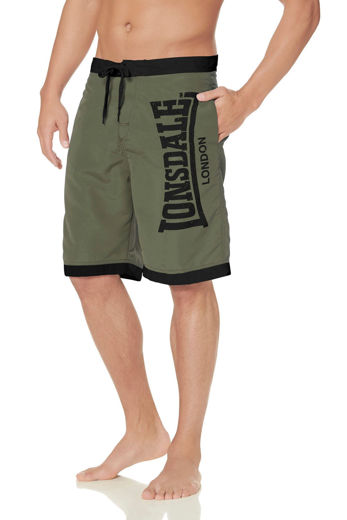 Εικόνα για ΑΝΔΡΙΚΟ ΜΑΓΙΟ LONSDALE CLENNELL-BLACK/OLIVE 0