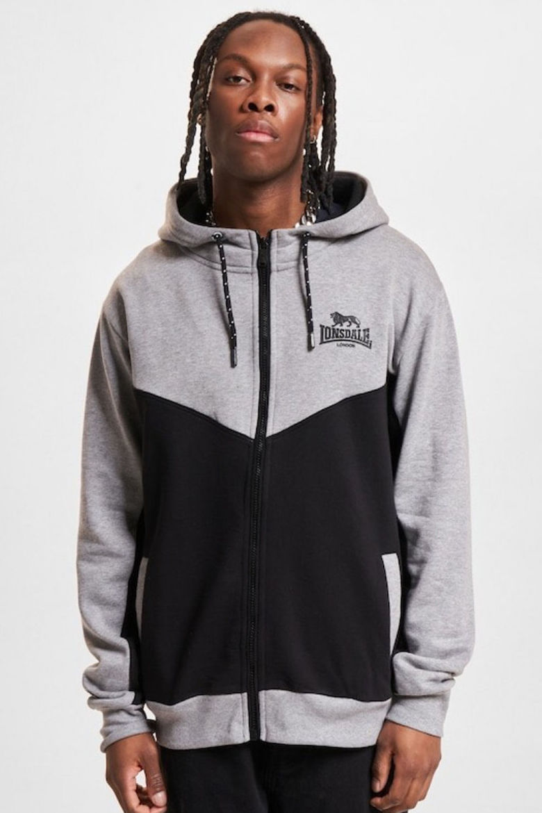 Εικόνα για Ανδρική Ζακέτα FRANKFIELD LONSDALE Grey/Black