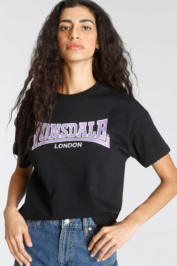 Εικόνα για ΓΥΝΑΙΚΕΙΟ TSHIRT LONSDALE OUSDALE BLACK 0