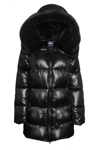 Εικόνα για Γυναικείο Μπουφάν LODAI20765 LONSDALE Black 1
