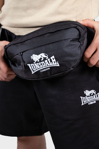 Εικόνα για Τσαντάκι Μέσης CULDAFF LONSDALE Black 1