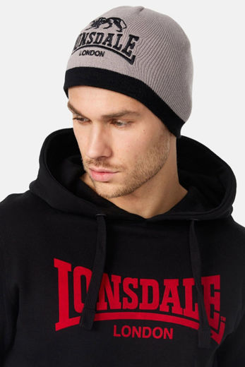 Εικόνα για ΣΚΟΥΦΟΣ LONSDALE LEVEDALE GREY/BLACK 0