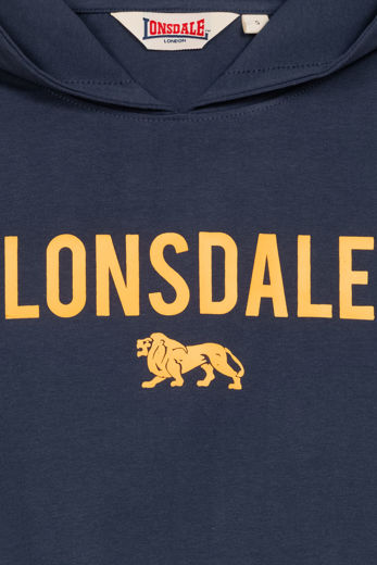 Εικόνα για Γυναικείο Cropped Φούτερ QUEENSCLIFFE LONSDALE Navy 2