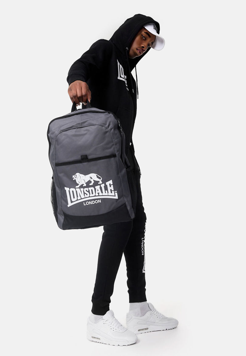 Εικόνα για ΣΑΚΙΔΙΟ ΠΛΑΤΗΣ LONSDALE POYNTON BACKPACK ANTHRACITE