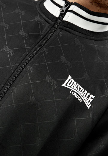 Εικόνα για ΑΝΔΡΙΚΟ ΣΕΤ LONSDALE ASHWELL GENTLEMEN TRACKSUIT BLACK 3