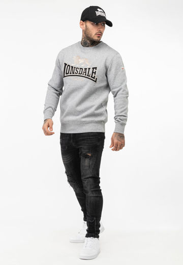 Εικόνα για Ανδρικό Φούτερ LAWINS LONSDALE Grey 1
