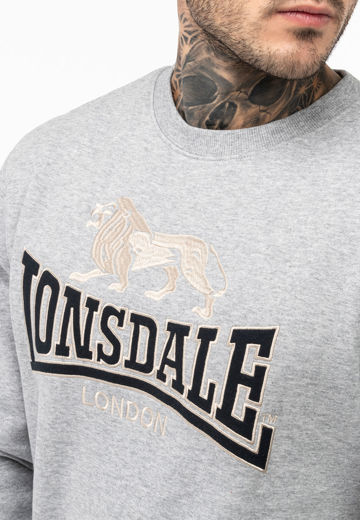 Εικόνα για Ανδρικό Φούτερ LAWINS LONSDALE Grey 2