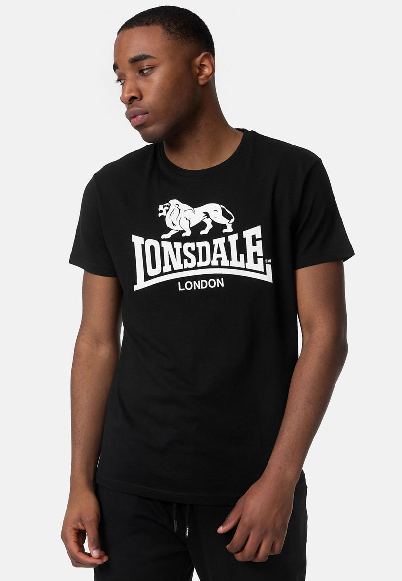 Εικόνα για ST.ERNEY - ΑΝΔΡΙΚΟ TSHIRT LONSDALE - BLACK