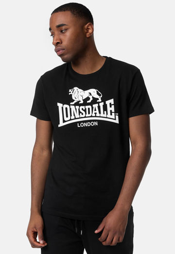 Εικόνα για ST.ERNEY - ΑΝΔΡΙΚΟ TSHIRT LONSDALE - BLACK 0