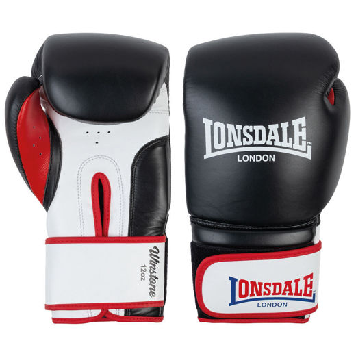 Εικόνα για Δερμάτινα Γάντια Πυγμαχίας WINSTONE LONSDALE Black 0