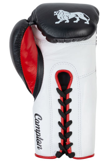 Εικόνα για Δερμάτινα Γάντια Πυγμαχίας CAMPTON LONSDALE Black 3