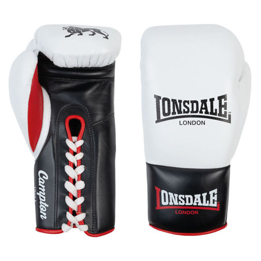 Εικόνα για Δερμάτινα Γάντια Πυγμαχίας CAMPTON LONSDALE White 0