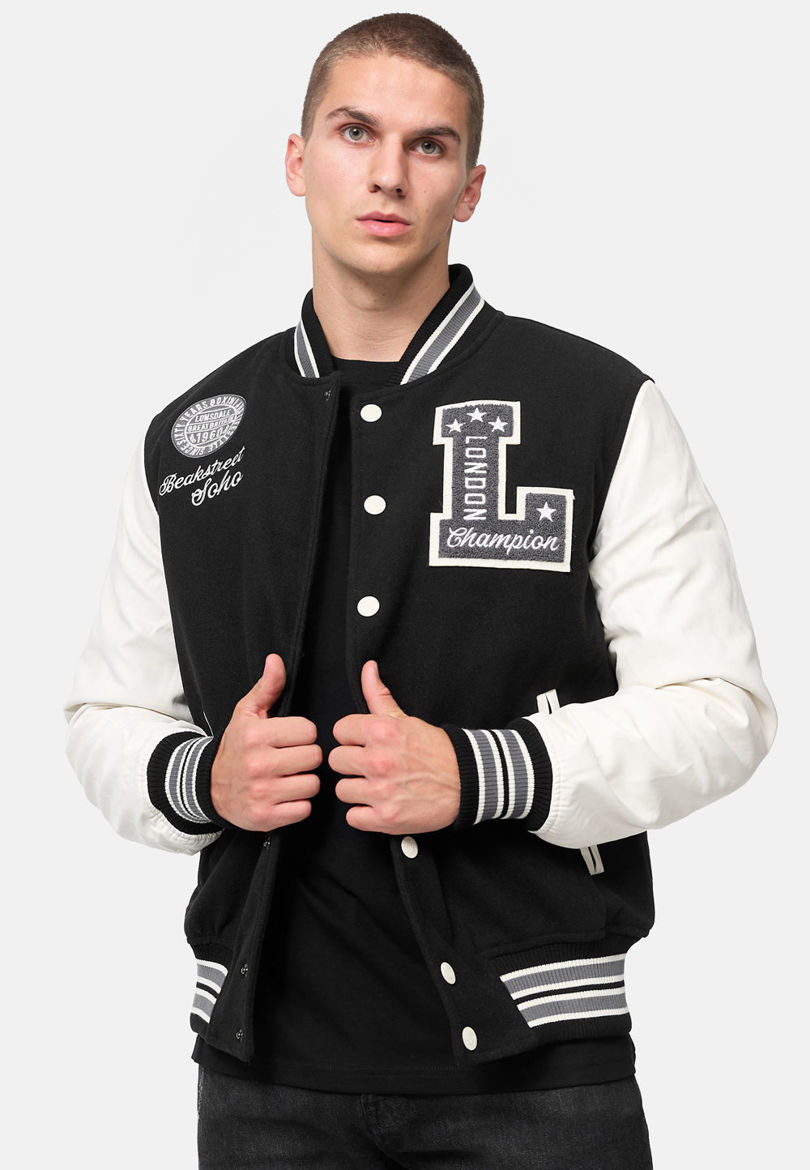 Εικόνα για WATERSTEIN ΑΝΔΡΙΚΟ ΚΟΛΕΓΙΑΚΟ ΜΠΟΥΦΑΝ LONSDALE BLACK
