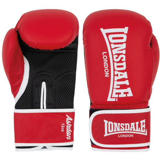 Εικόνα για Γάντια Πυγμαχίας ASHDON LONSDALE Red 0