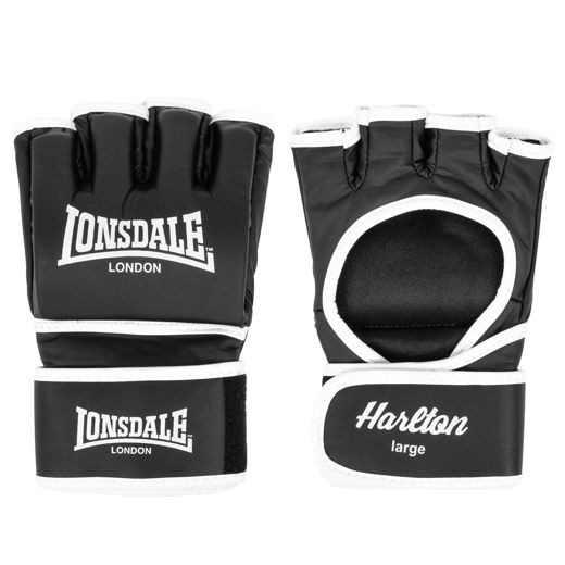 Εικόνα για Γάντια MMA HARLTON LONSDALE Black 0