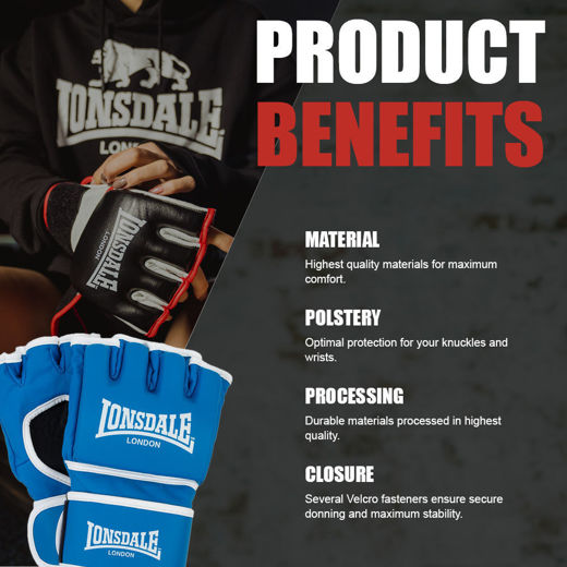 Εικόνα για HARLTON-ARTIFICIAL LEATHER MMA SPARRING GLOVES 5