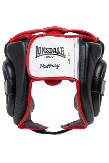 Εικόνα για Δερμάτινη Κάσκα Πυγμαχίας PADBURY LONSDALE Black/White 1