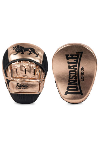 Εικόνα για RICHES-ARTIFICIAL LEATHER HOOK & JAB PADS  PINK CHAMGNE/BLACK 0