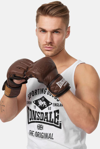 Εικόνα για Δερμάτινα Γάντια MMA VINTAGE MMA GLOVES LOSDALE Brown 9