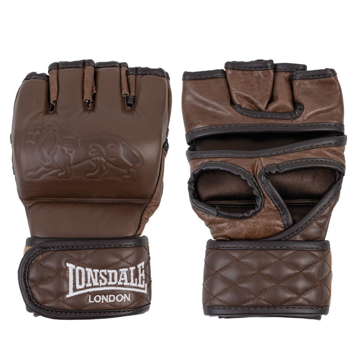 Εικόνα για Δερμάτινα Γάντια MMA VINTAGE MMA GLOVES LOSDALE Brown