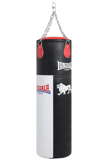 Εικόνα για Σάκος Μποξ FENGATE LONSDALE Black/White 2