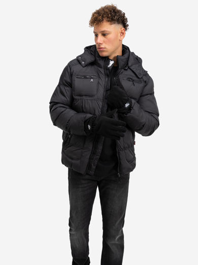 Εικόνα για Γάντια Fleece AYSIDE LONSDALE Black 4