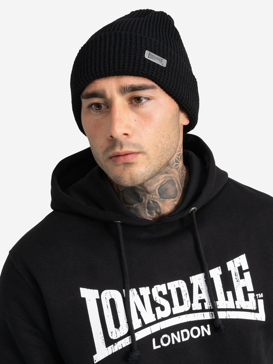 Εικόνα για Σκούφος HORSFORTH LONSDALE Black