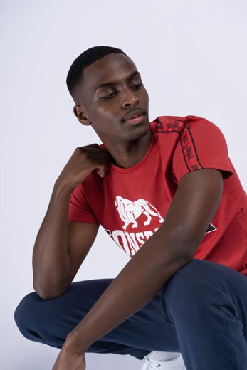 Εικόνα για PARSON-ΑΝΔΡΙΚΟ TSHIRT LONSDALE RED 5