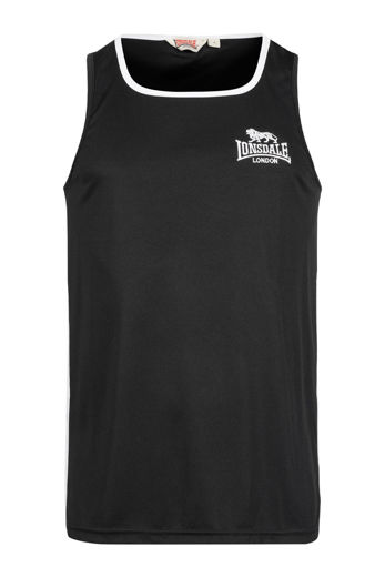 Εικόνα για Ανδρική Αμάνικη Προπόνησης AMATEUR SINGLET LONSDALE Black 0