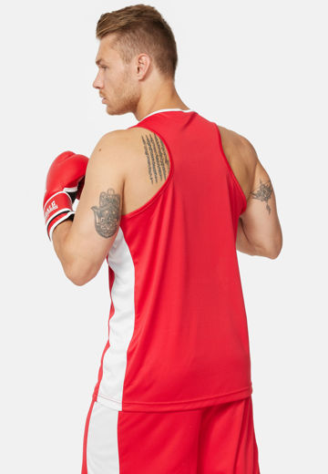 Εικόνα για Ανδρική Αμάνικη Προπόνησης AMATEUR SINGLET LONSDALE Red 2