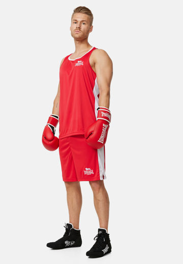 Εικόνα για Ανδρική Αμάνικη Προπόνησης AMATEUR SINGLET LONSDALE Red 3