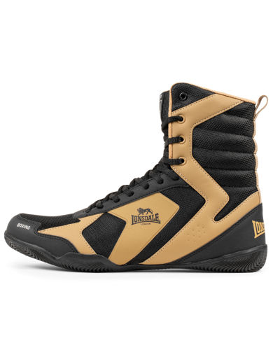 Εικόνα για Μποτάκια Πυγμαχίας HESKIN LONSDALE Black/Gold 2